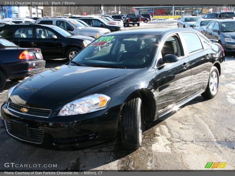 Black / Ebony 2010 Chevrolet Impala LS