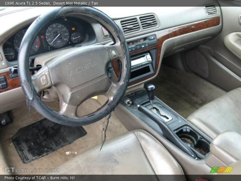 Desert Mist Metallic / Tan 1996 Acura TL 2.5 Sedan