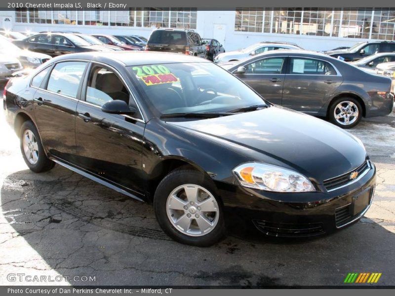 Black / Ebony 2010 Chevrolet Impala LS
