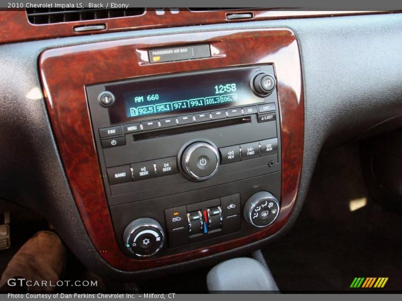Black / Ebony 2010 Chevrolet Impala LS