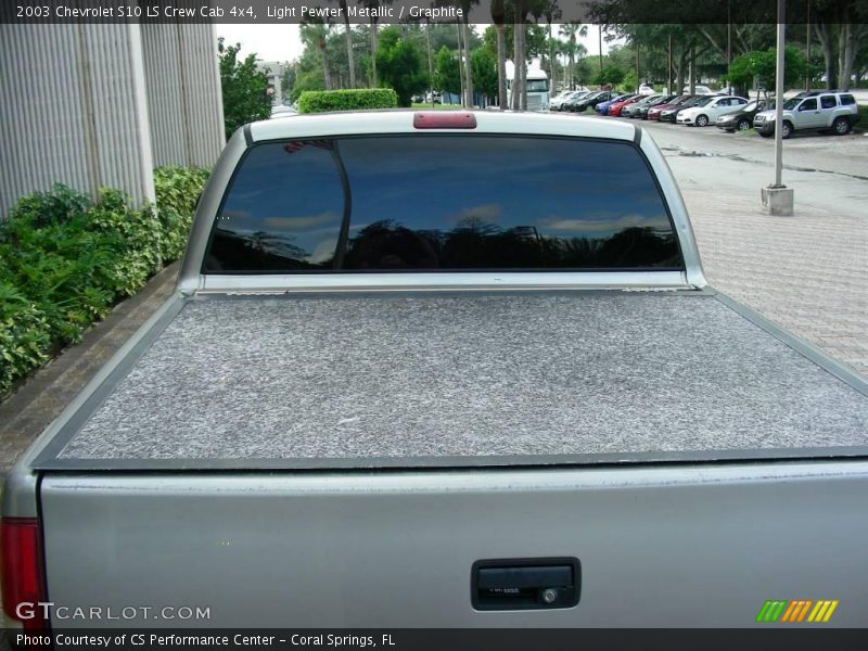 Light Pewter Metallic / Graphite 2003 Chevrolet S10 LS Crew Cab 4x4