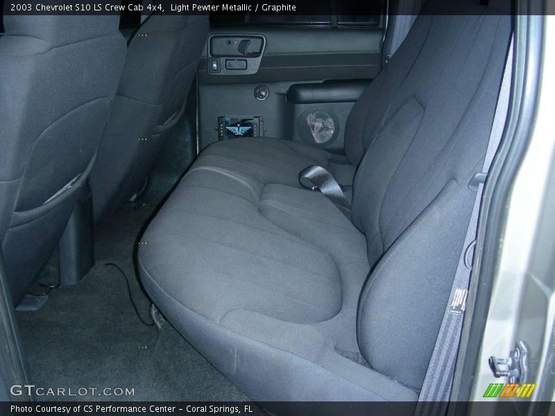 Light Pewter Metallic / Graphite 2003 Chevrolet S10 LS Crew Cab 4x4