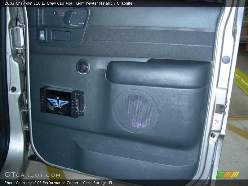 Light Pewter Metallic / Graphite 2003 Chevrolet S10 LS Crew Cab 4x4