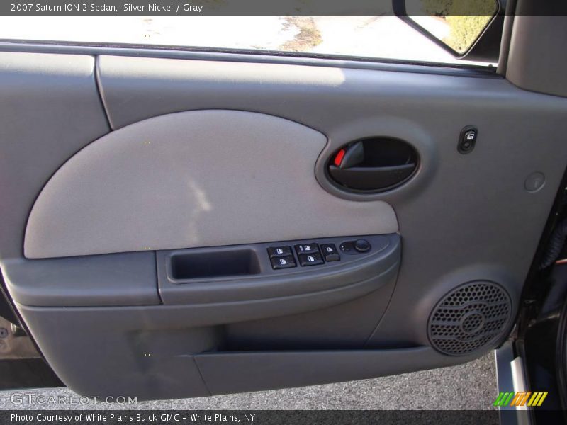 Silver Nickel / Gray 2007 Saturn ION 2 Sedan