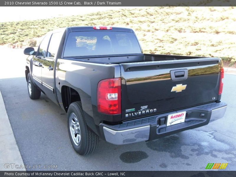Black / Dark Titanium 2010 Chevrolet Silverado 1500 LS Crew Cab