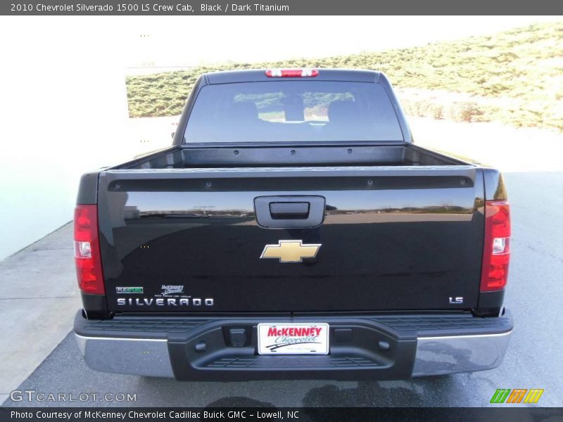 Black / Dark Titanium 2010 Chevrolet Silverado 1500 LS Crew Cab