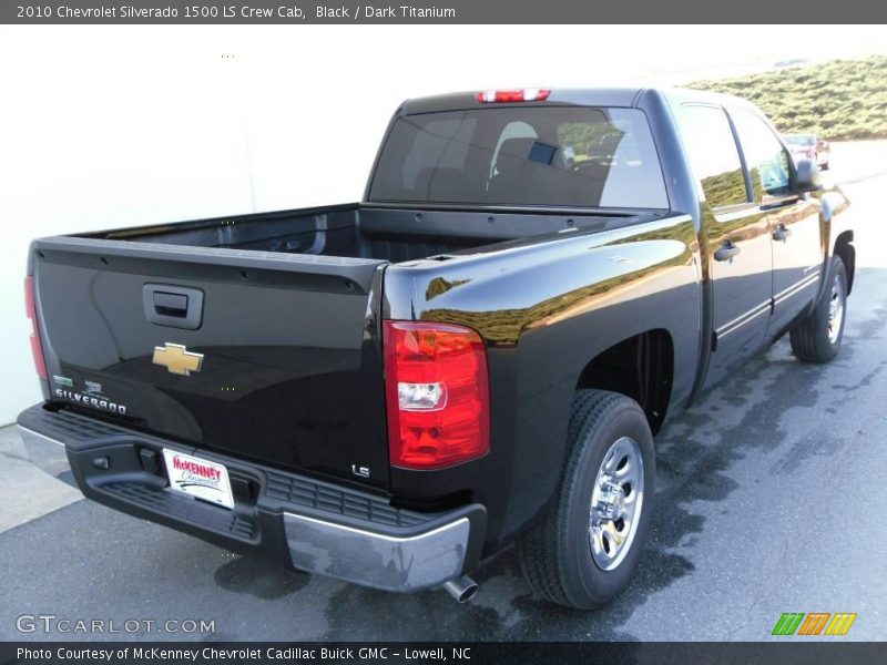 Black / Dark Titanium 2010 Chevrolet Silverado 1500 LS Crew Cab