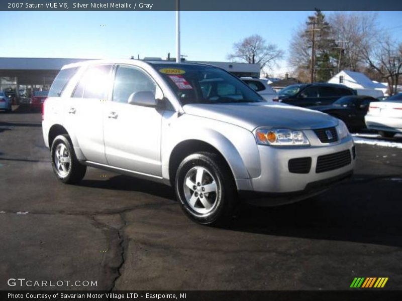Silver Nickel Metallic / Gray 2007 Saturn VUE V6