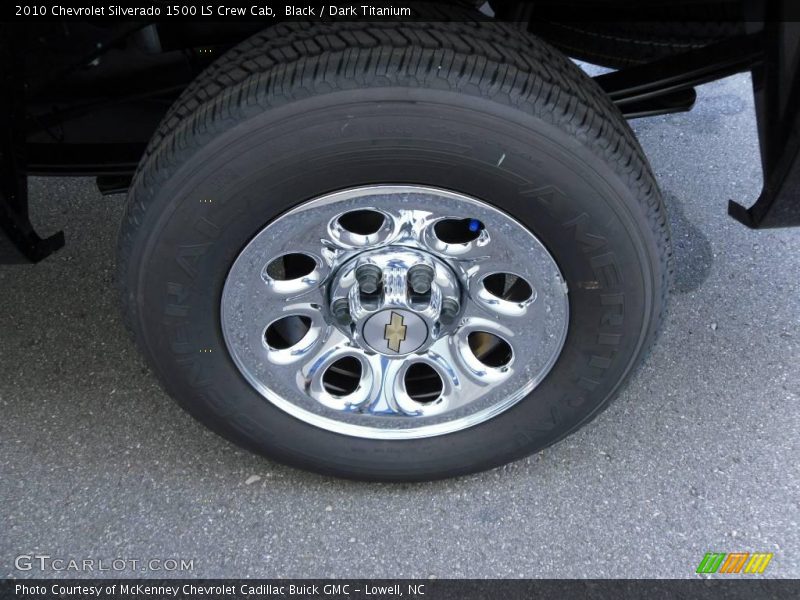 Black / Dark Titanium 2010 Chevrolet Silverado 1500 LS Crew Cab
