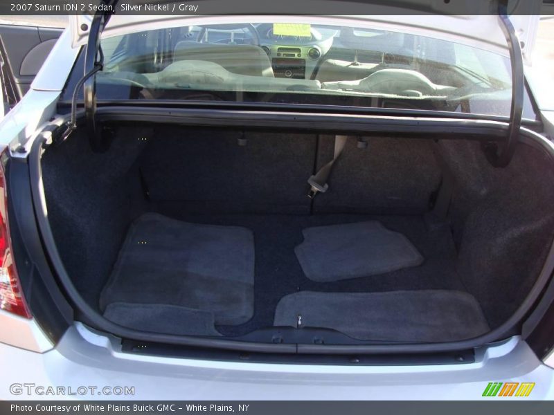 Silver Nickel / Gray 2007 Saturn ION 2 Sedan