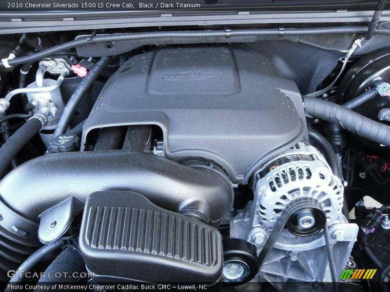 Black / Dark Titanium 2010 Chevrolet Silverado 1500 LS Crew Cab