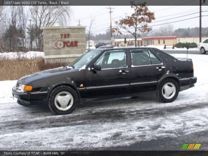 Black / Black 1997 Saab 9000 CSE Turbo