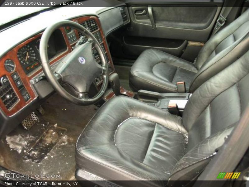 Black / Black 1997 Saab 9000 CSE Turbo