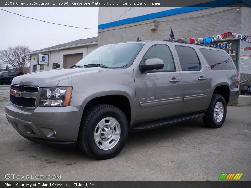 Greystone Metallic / Light Titanium/Dark Titanium 2009 Chevrolet Suburban LT 2500