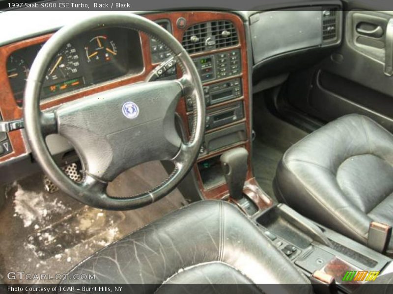 Black / Black 1997 Saab 9000 CSE Turbo