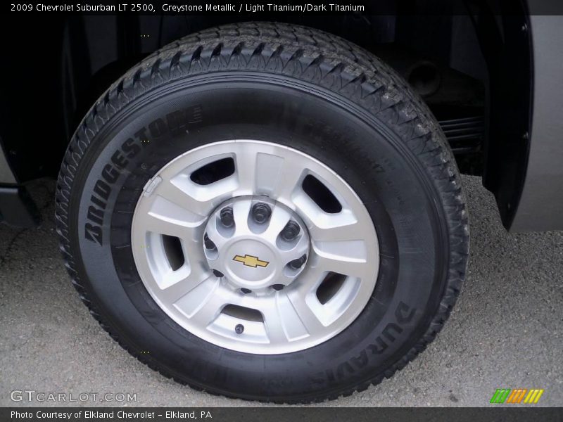 Greystone Metallic / Light Titanium/Dark Titanium 2009 Chevrolet Suburban LT 2500