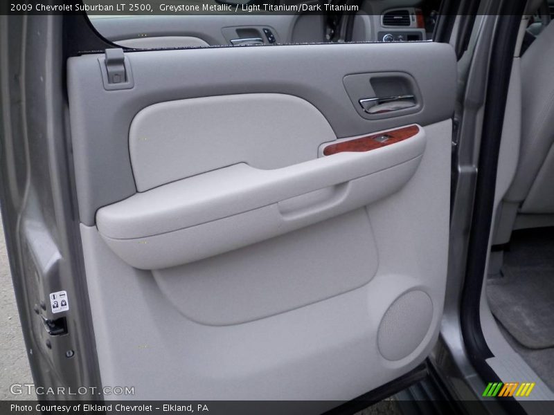 Greystone Metallic / Light Titanium/Dark Titanium 2009 Chevrolet Suburban LT 2500