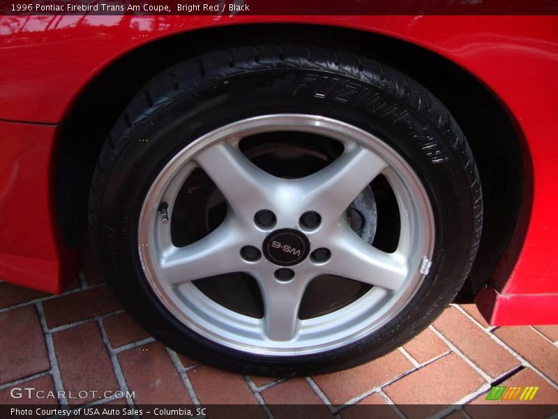 Bright Red / Black 1996 Pontiac Firebird Trans Am Coupe