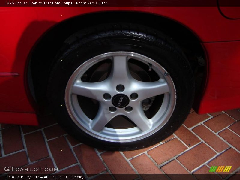 Bright Red / Black 1996 Pontiac Firebird Trans Am Coupe