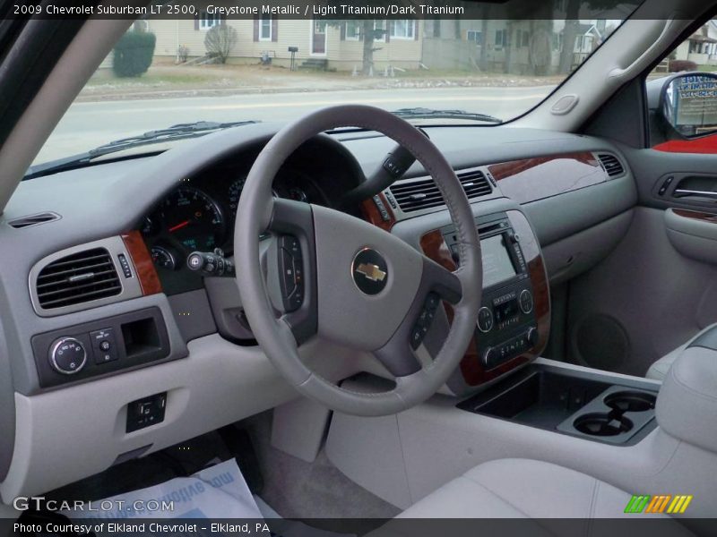 Greystone Metallic / Light Titanium/Dark Titanium 2009 Chevrolet Suburban LT 2500