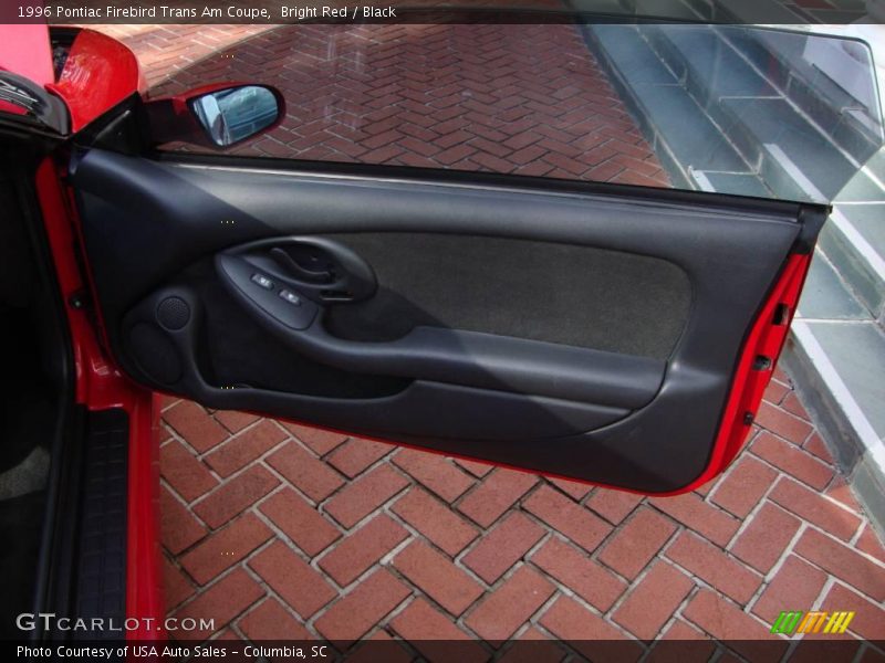 Bright Red / Black 1996 Pontiac Firebird Trans Am Coupe