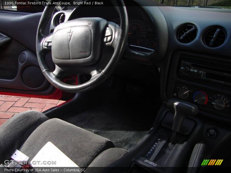 Bright Red / Black 1996 Pontiac Firebird Trans Am Coupe
