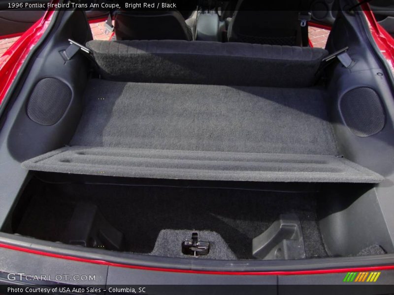 Bright Red / Black 1996 Pontiac Firebird Trans Am Coupe