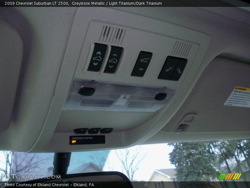 Greystone Metallic / Light Titanium/Dark Titanium 2009 Chevrolet Suburban LT 2500