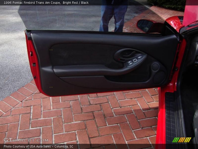 Bright Red / Black 1996 Pontiac Firebird Trans Am Coupe