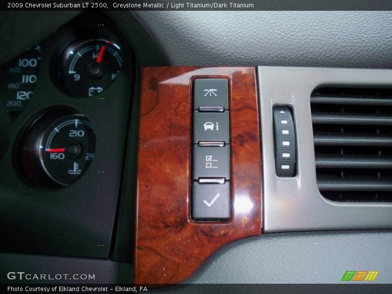 Greystone Metallic / Light Titanium/Dark Titanium 2009 Chevrolet Suburban LT 2500