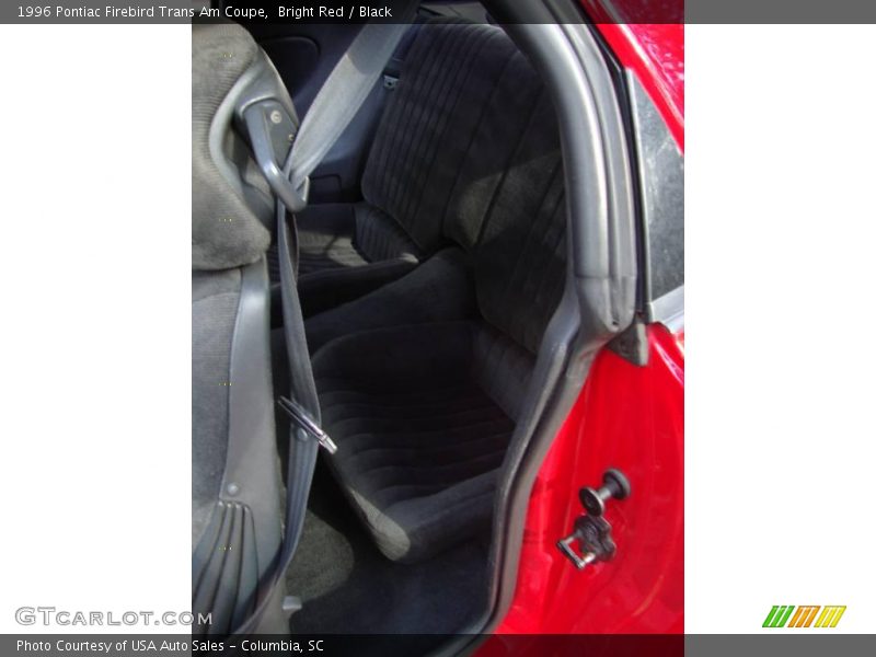 Bright Red / Black 1996 Pontiac Firebird Trans Am Coupe
