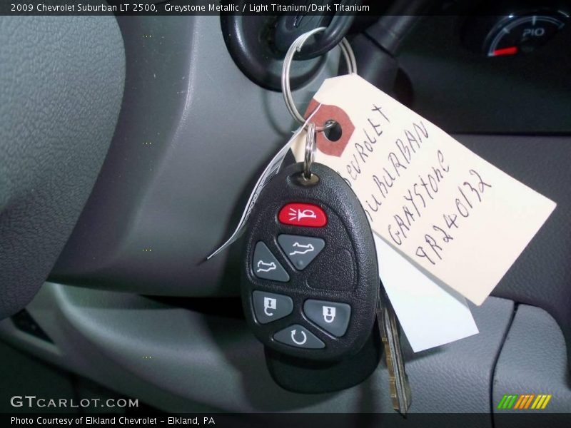 Greystone Metallic / Light Titanium/Dark Titanium 2009 Chevrolet Suburban LT 2500