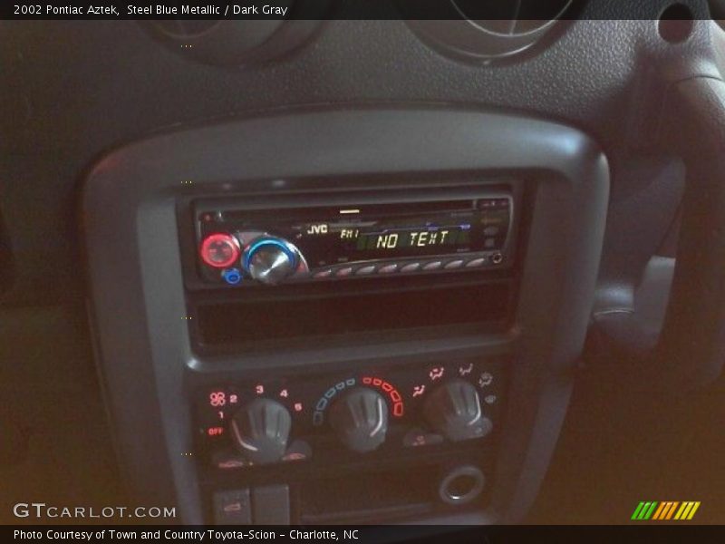 Steel Blue Metallic / Dark Gray 2002 Pontiac Aztek