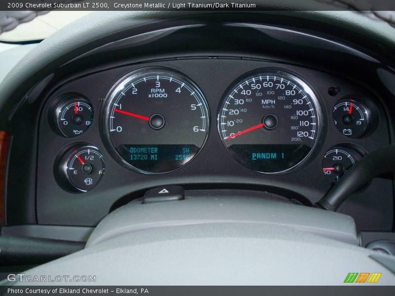 Greystone Metallic / Light Titanium/Dark Titanium 2009 Chevrolet Suburban LT 2500