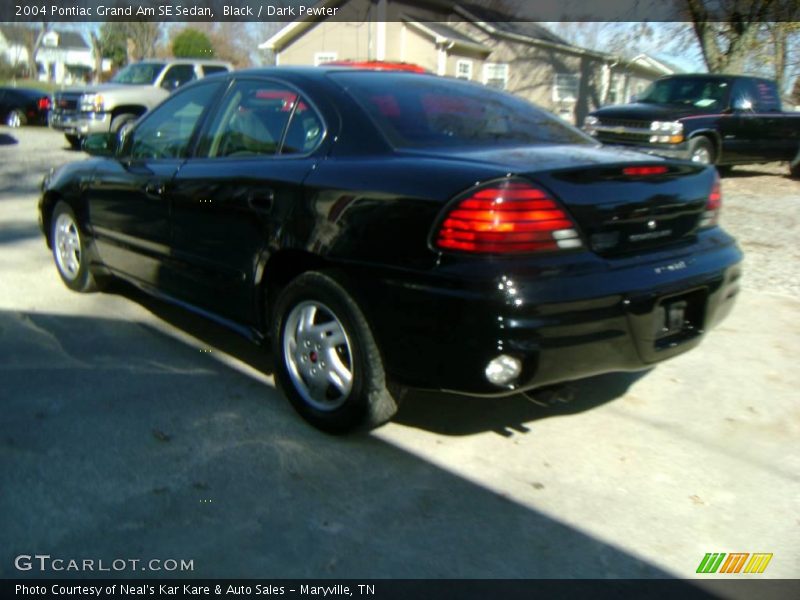 Black / Dark Pewter 2004 Pontiac Grand Am SE Sedan