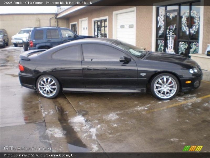 Phantom Black Metallic / Black 2006 Pontiac GTO Coupe