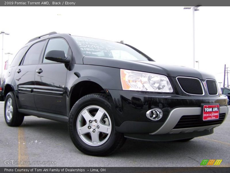 Black / Ebony 2009 Pontiac Torrent AWD