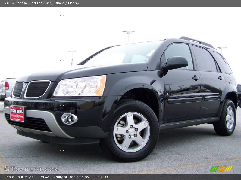 Black / Ebony 2009 Pontiac Torrent AWD
