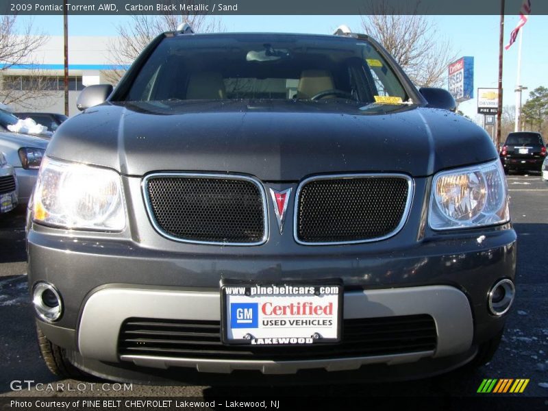 Carbon Black Metallic / Sand 2009 Pontiac Torrent AWD