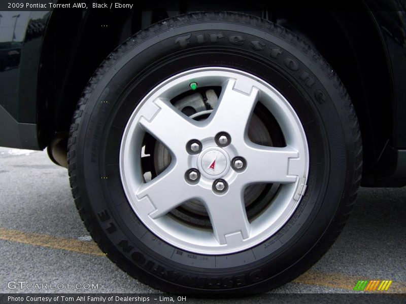 Black / Ebony 2009 Pontiac Torrent AWD