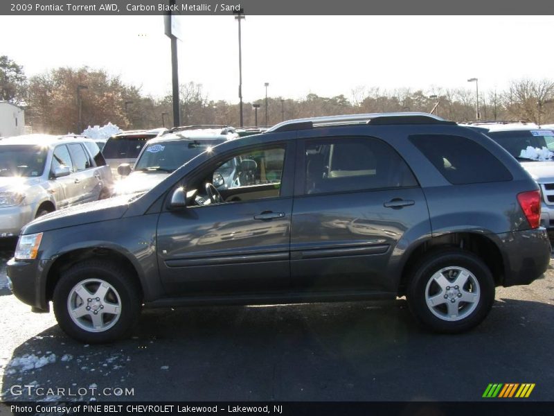 Carbon Black Metallic / Sand 2009 Pontiac Torrent AWD