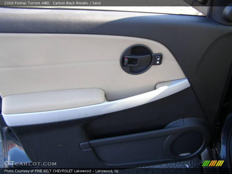 Carbon Black Metallic / Sand 2009 Pontiac Torrent AWD
