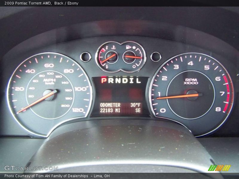 Black / Ebony 2009 Pontiac Torrent AWD