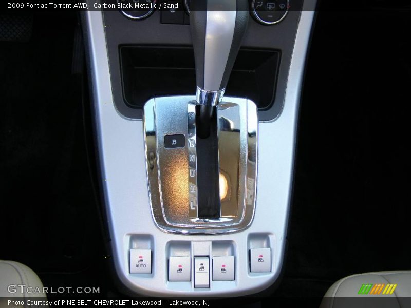 Carbon Black Metallic / Sand 2009 Pontiac Torrent AWD