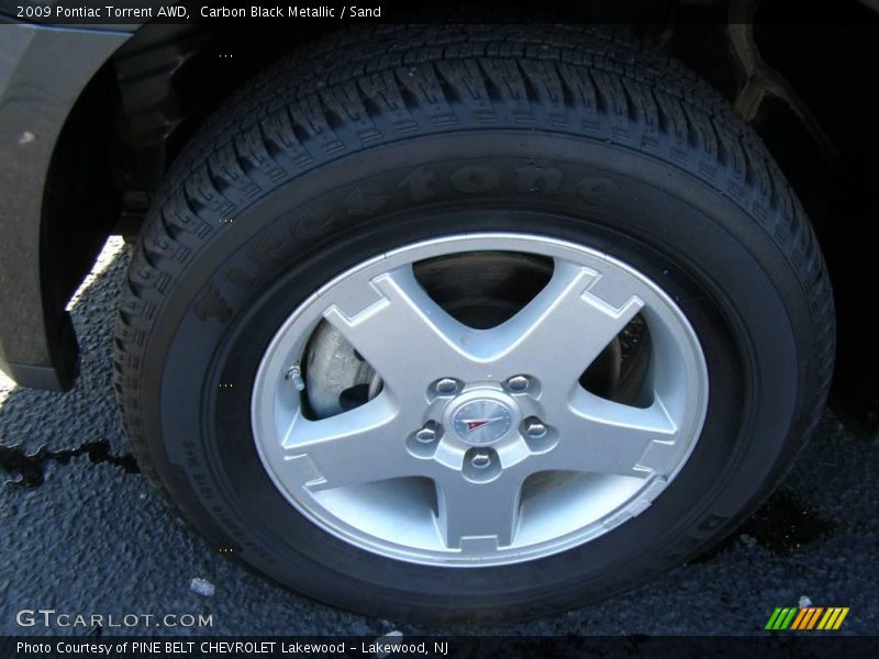 Carbon Black Metallic / Sand 2009 Pontiac Torrent AWD