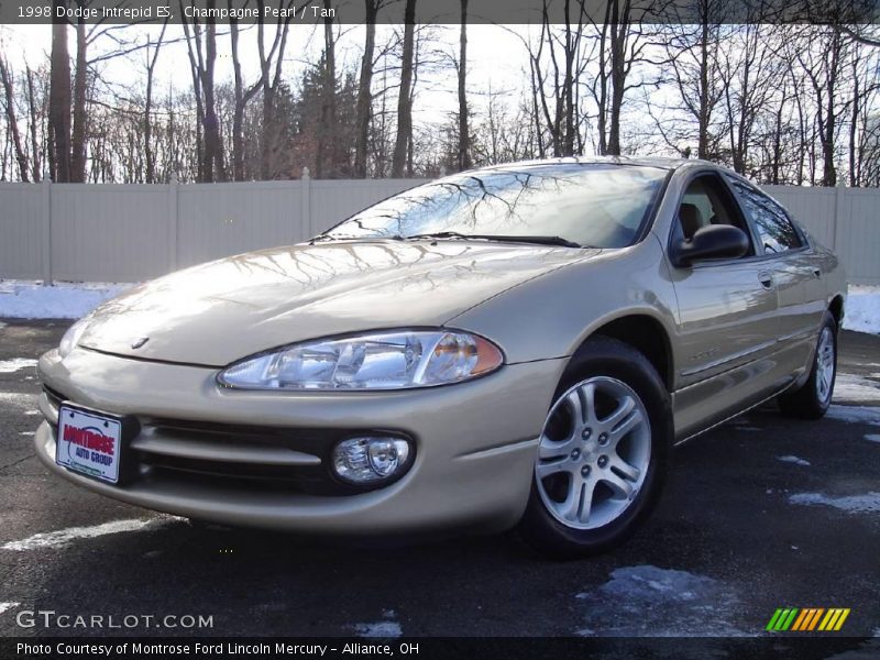 Champagne Pearl / Tan 1998 Dodge Intrepid ES