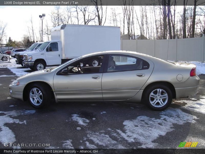 Champagne Pearl / Tan 1998 Dodge Intrepid ES