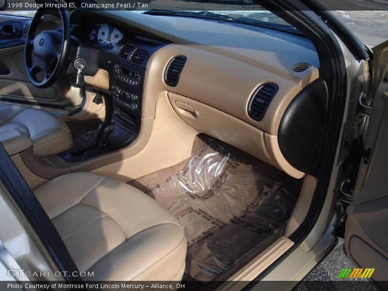 Champagne Pearl / Tan 1998 Dodge Intrepid ES