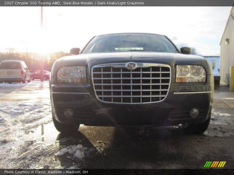 Steel Blue Metallic / Dark Khaki/Light Graystone 2007 Chrysler 300 Touring AWD