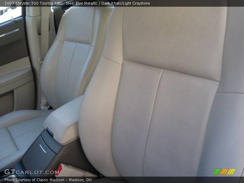 Steel Blue Metallic / Dark Khaki/Light Graystone 2007 Chrysler 300 Touring AWD